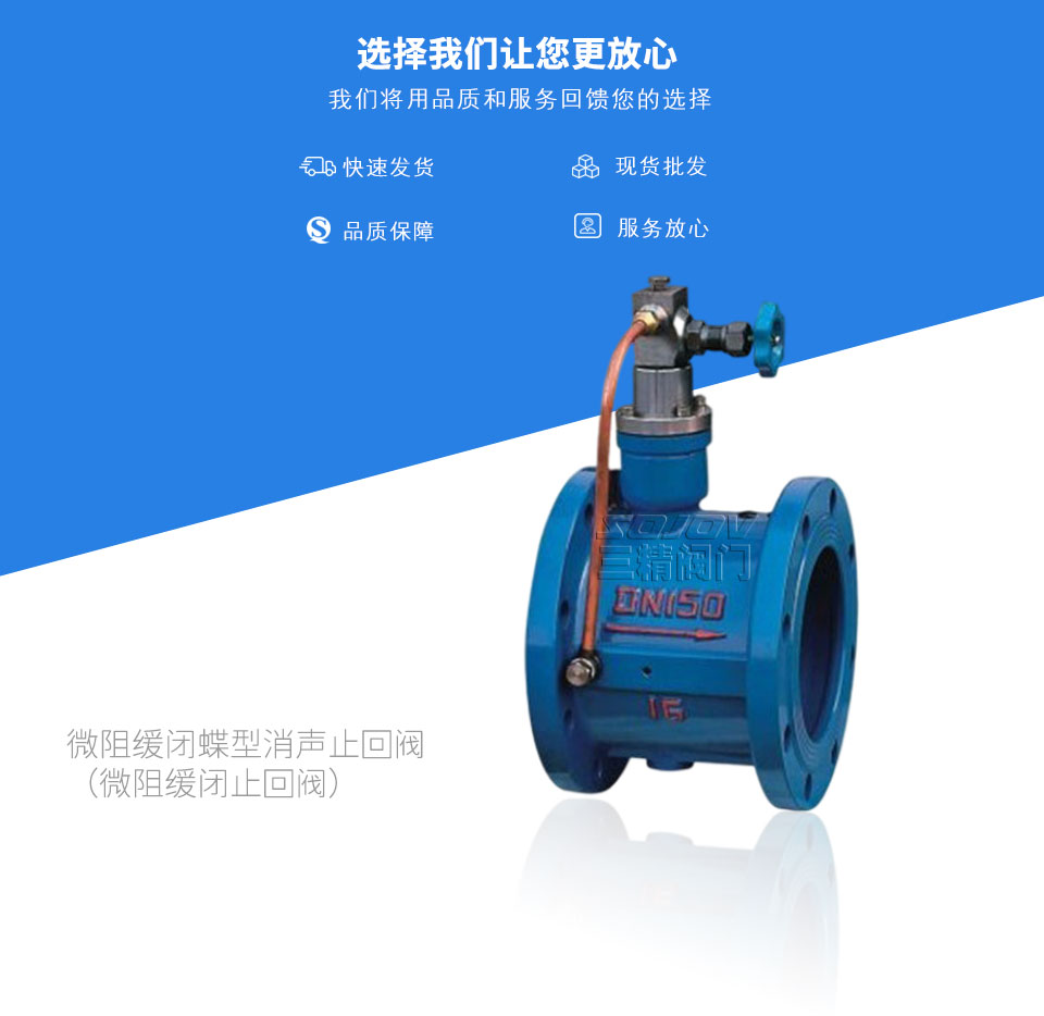 微阻緩閉蝶型消聲止回閥(微阻緩閉止回閥) 微阻緩閉蝶型消聲止回閥(微阻緩閉止回閥)