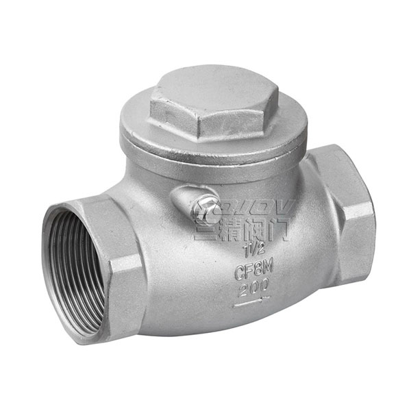 H14W不銹鋼內螺紋旋啟止回閥 H14W不銹鋼內螺紋旋啟止回閥