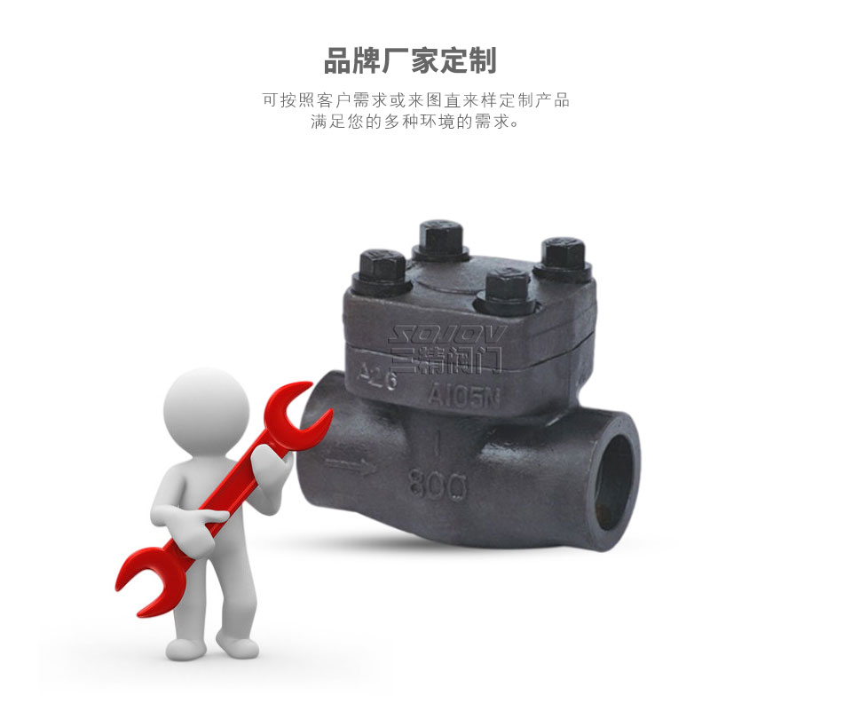 H11H螺紋鍛鋼止回閥,H61H焊接式鍛不銹鋼止回閥可定制 H11H螺紋鍛鋼止回閥,H61H焊接式鍛不銹鋼止回閥可定制