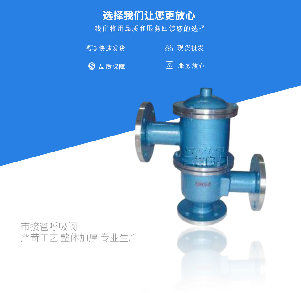 帶接管呼吸閥 帶接管呼吸閥