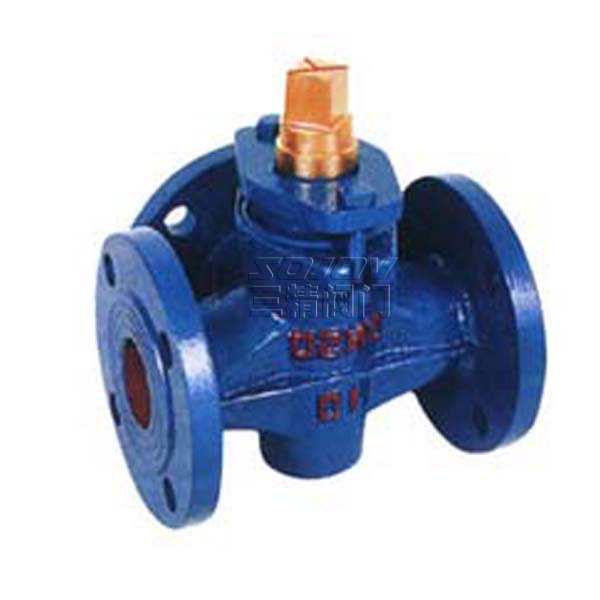 X44T-1.0三通銅芯旋塞閥 X44T-1.0三通銅芯旋塞閥