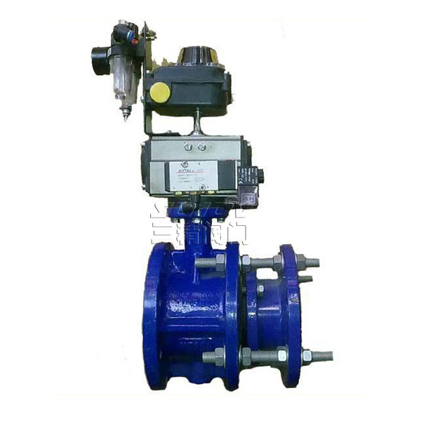 SD643H氣動法蘭式伸縮蝶閥 SD643H氣動法蘭式伸縮蝶閥