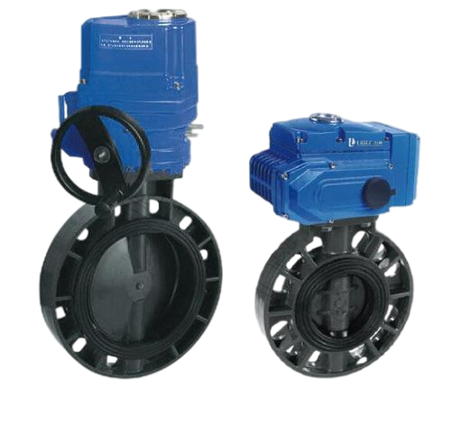 D971S電動塑料蝶閥 D971S電動塑料蝶閥