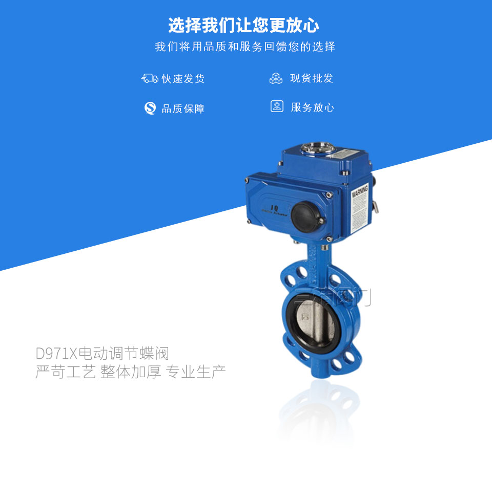 D971X電動調節蝶閥 D971X電動調節蝶閥