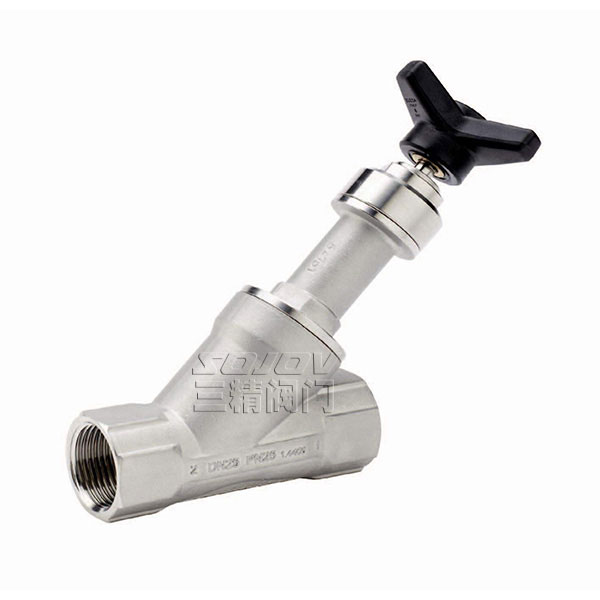 手動衛生級快裝角座閥 手動衛生級快裝角座閥